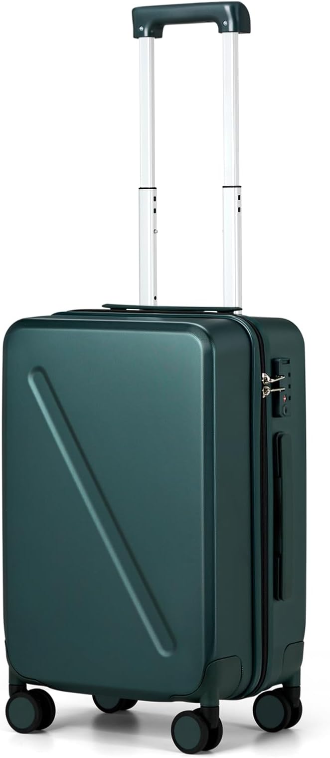 MILADA Carry On Luggage 22x14x9 Airline Approved Hard Shell Suitcases TSA by MILADA