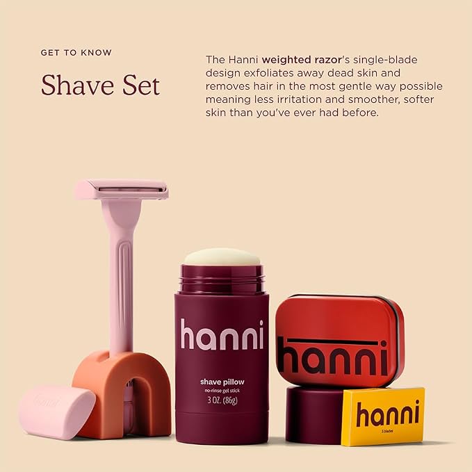 HANNI Shave Starter Set, Saftey Razor - Image 2
