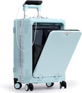 Nobl Travel Carry On Luggage, Noble Zipperless Aluminum Frame PC Hard Shell by NOBL
