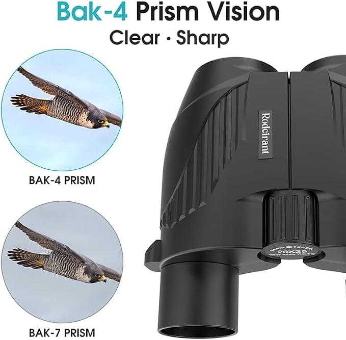 20x25 Binoculars for Adults and Kids, High Power Easy Focus Compact Binoculars - Image 2