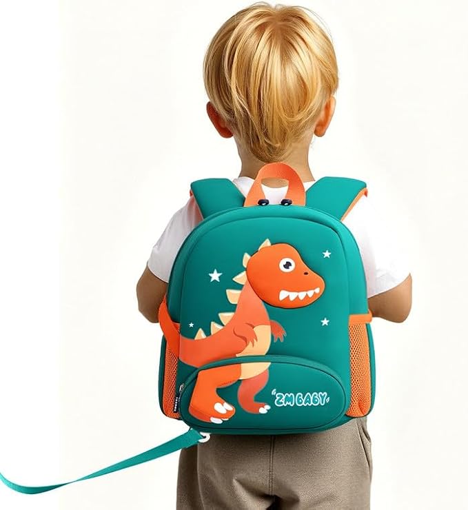 Padgene Toddler Backpacks Kids Preschool Backpack Waterproof Neoprene Animal - Image 2