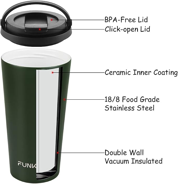 Funkrin Insulated Coffee Mug - Image 6