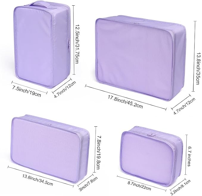 JJ POWER Travel Packing Cubes, Luggage Organizers - Image 2