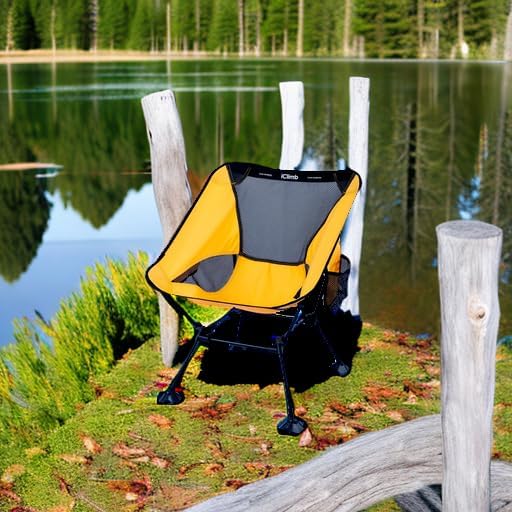 iClimb Ultralight Compact Camping Folding Beach Chair - Image 6