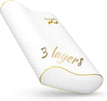 Royal Therapy Travel Memory Foam Pillow, Neck Pillow Bamboo Adjustable Side by ROYALTHERAPY