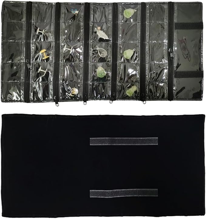 Travel Jewelry Roll Bag Portable Organizer Pouch - Image 4