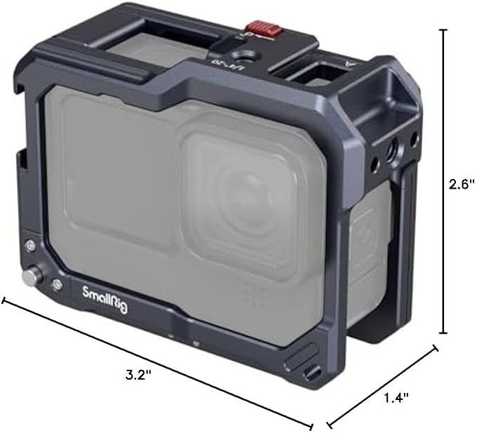 SMALLRIG Hero13 / Hero12 / Hero11 / Hero 10 / Hero 9 Black Cage - Image 10