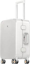 LEVEL8 Zipperless Carry On Luggage Airline Approved by LEVEL8