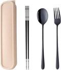 3 PCS Outdoor Flatware Set Fork Spoon Chopsticks/Travel Flatware Set by DOBUYOO