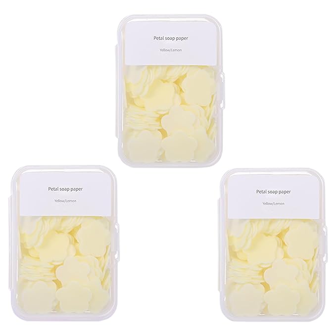 300pcs Portable Hand Washing Soap Sheets, Scented Mini Soap Sheets, Disposable by Unknown