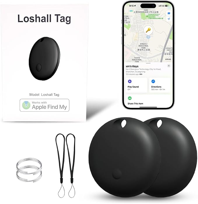 Air Tracker Tag 2 Pack, Smart Tracker Item Finders Compatible by Unknown