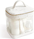 ROWNYEON Clear Makeup Case Toiletry Bag Multipurpose Travel Makeup Train Case by CAMDEEZ