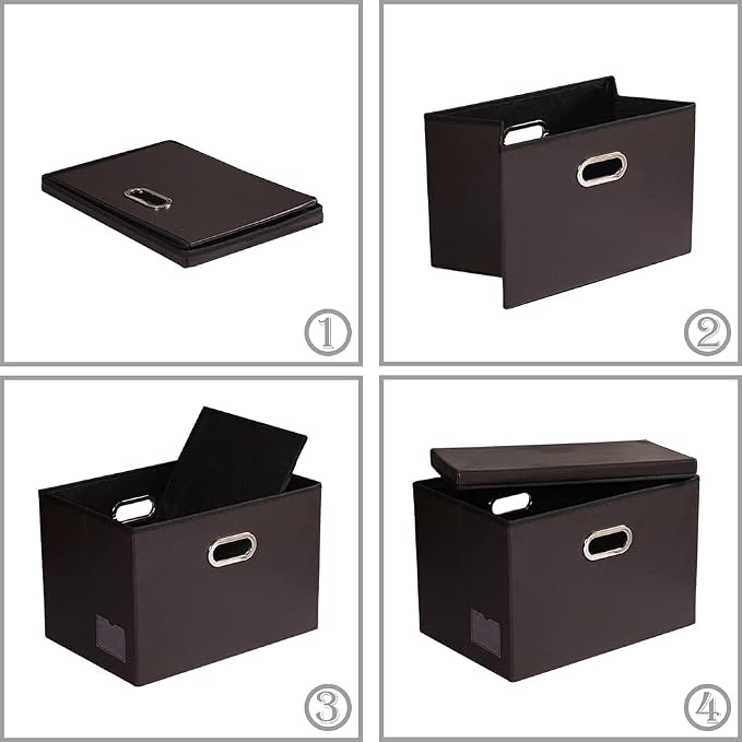 PRANDOM Large Stackable Storage Boxes - Image 5