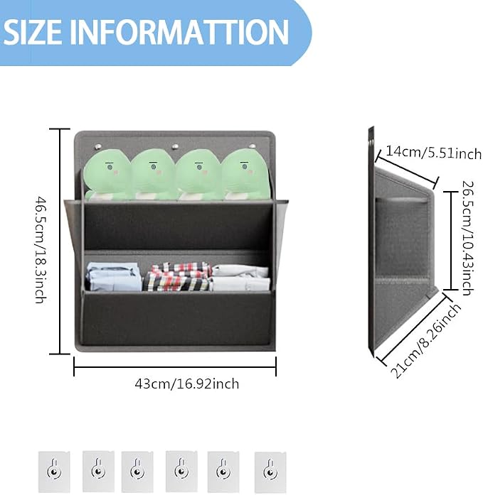 2 Pack RV Shoe Storage with Adhesive hook, Over the Door Shoe Rack, Heavy Duty - Image 2