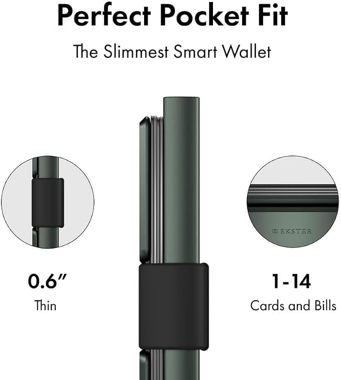 Ekster - Aluminum Cardholder Pro Wallet - All-Metal Aluminum Wallet - Image 5