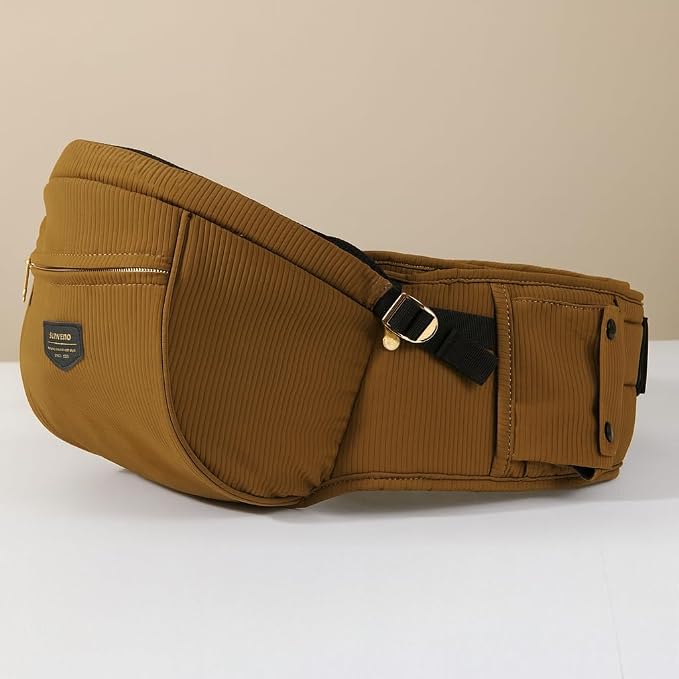 Sunveno Hip Baby Carrier with Seat, Ergonomic Baby Hip Carrier, Front-Facing - Image 2