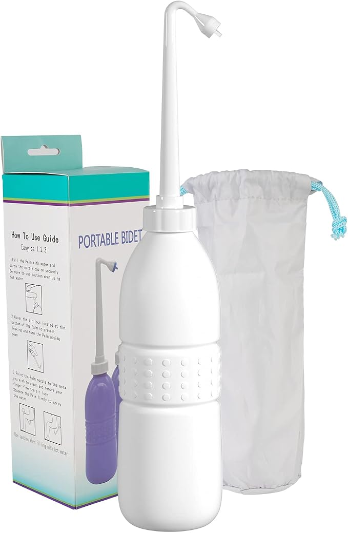 Hibbent Portable Bidet for Travel, Handheld Travel Bidet for Personal Hygiene by Hibbent