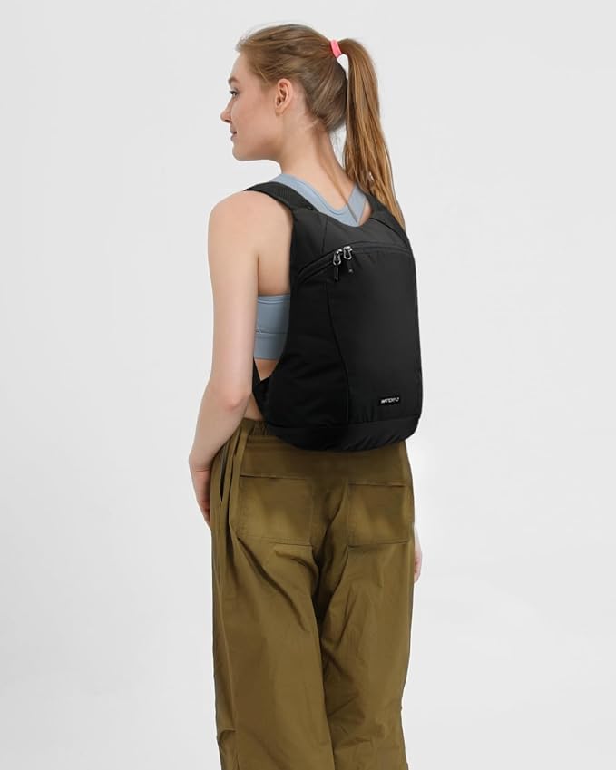 WATERFLY Foldable Lightweight Hiking Backpack: 15L Packable Traveling Daypack - Image 6