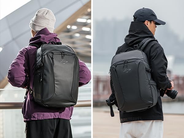 Besnfoto Camera Backpack for Photographer Expandable Waterproof Camera Bag for - Image 6