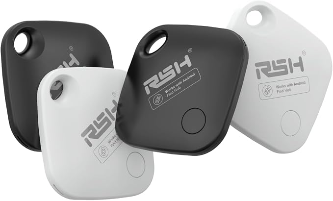 Air Tracker Tag for Android 4 Pack Luggage Tracker Tags Works by RSH