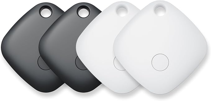 Air Tracker Tags-4 Pack, Keys Finder, Item Locator by EMONAIR
