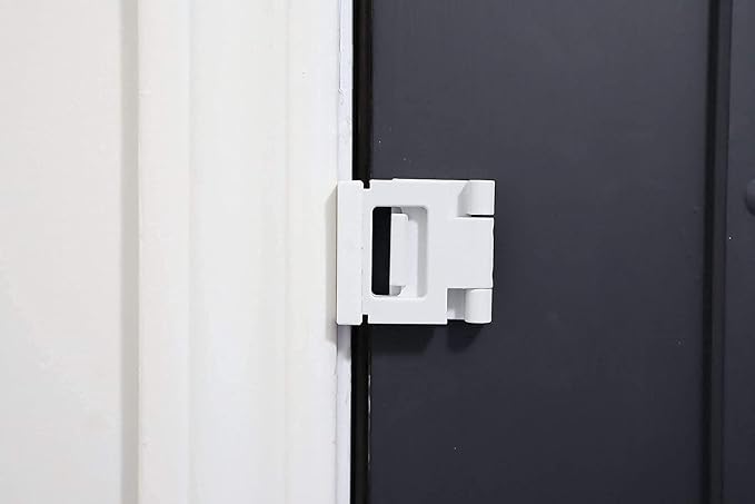 Door Lock for in-Swinging Doors, Home Security Latch Device, Childproof - Image 3