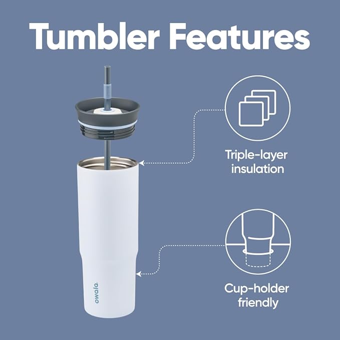 Owala Stainless Steel Triple Layer Insulated Travel Tumbler - Image 2