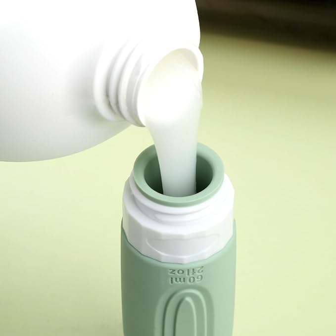 Travel Bottles for Toiletries, Tsa Approved 2oz Travel size Bottles, BPA Free - Image 3