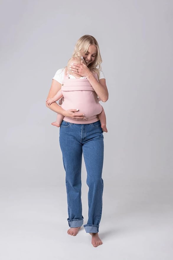 Mabē Monarch Ergonomic Baby Carrier – Premium Cotton Soft Structured Newborn to - Image 8