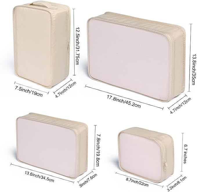 JJ POWER Travel Packing Cubes, Luggage Organizers - Image 3
