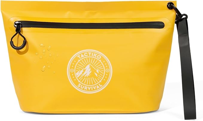 Tactiko Heavy-Duty Splash Water Resistant Zipper Pouches - 3L Hold-All by TactikoSurvival