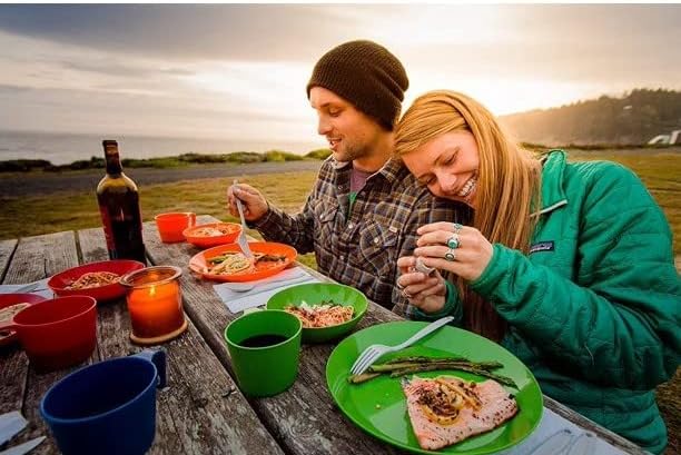 GSI Outdoors Cascadian 1 Person Table Set I 6-Piece Camping, Backpacking Mess - Image 3