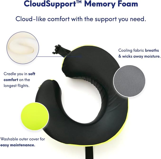 C CUSHION LAB Travel Pillow, Award-Winning Patented Ergonomic Design - Image 6