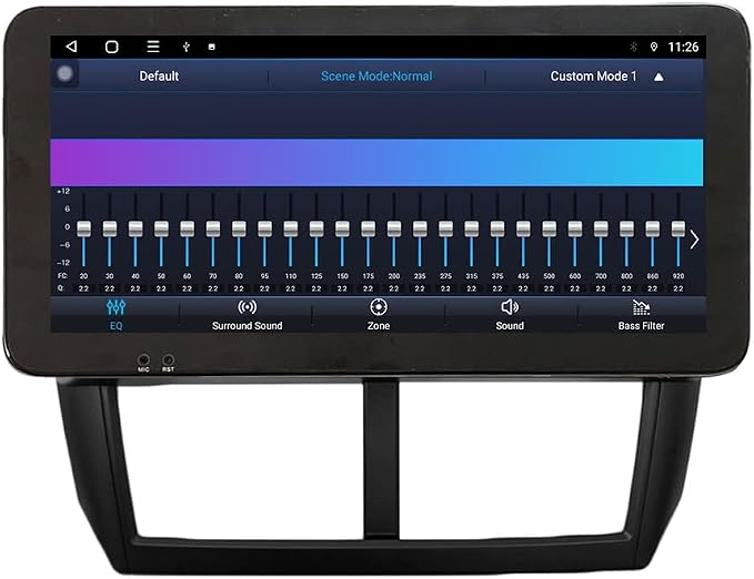 Kunfine CarPlay Android Auto Navigation Stereo GPS Radio Reverse Camera Display - Image 7