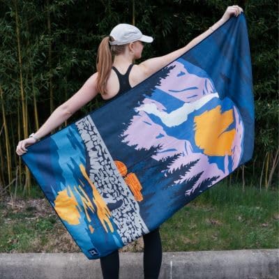 Sprints Athletic Running Towel, Full-Sized, Car Seat Cover - Image 3