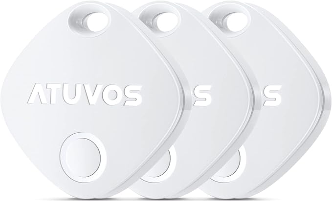 ATUVOS Air Tracker Tags-3 Pack, Keys Finder and Item Locator by ATUVOS