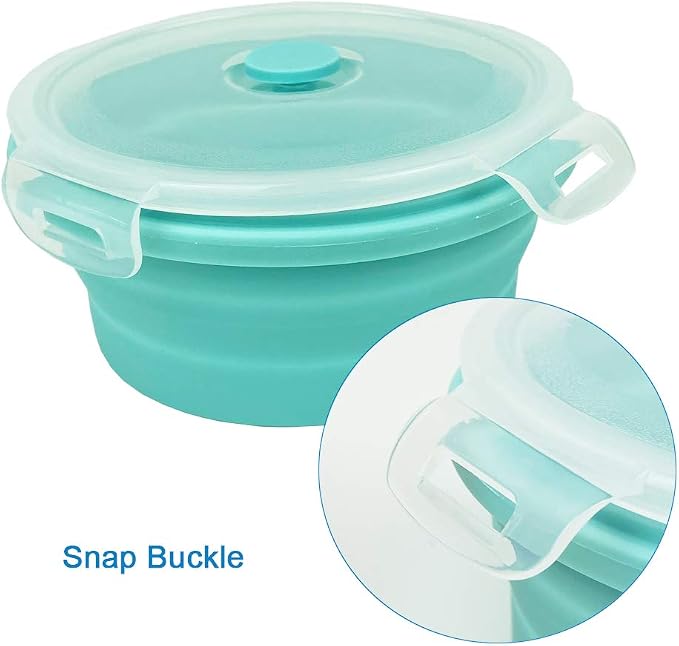 Collapsible Bowl Silicone Collapsible Container Food Storage Containers - Image 5