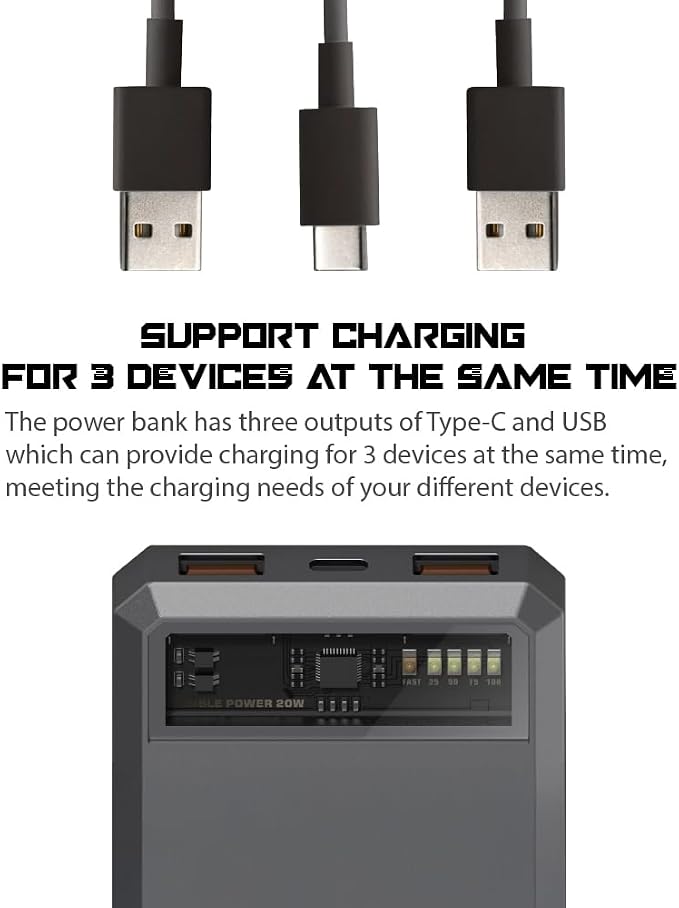 megacom Power Bank 10000mAh/37Wh - Image 3