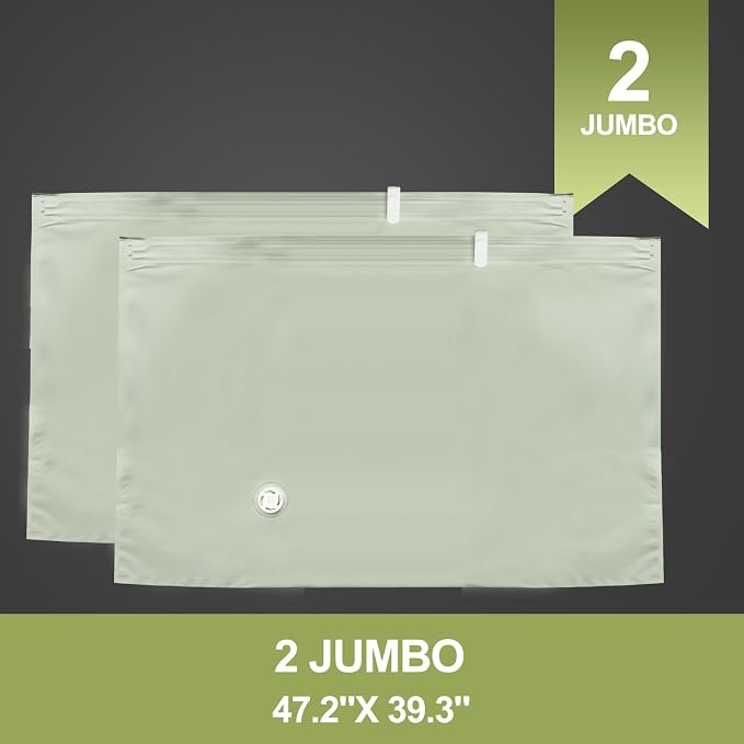 Umimile Vacuum Storage Bags 2 Jumbos, Space Saver Sealer Bags, Airtight - Image 5