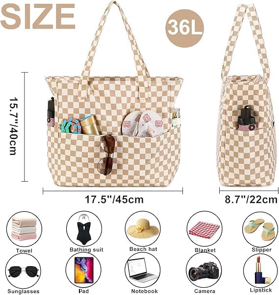 Waterproof Beach Tote Pool Bags - Image 4