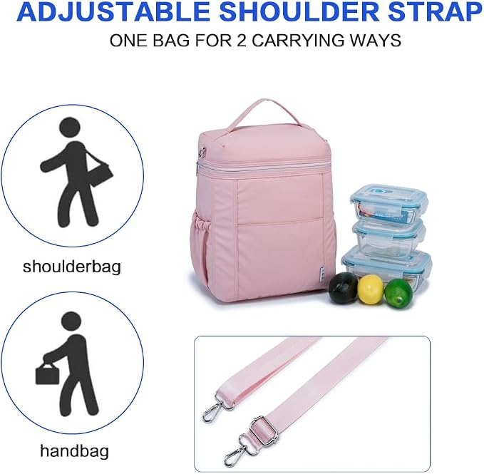 NOL Natural Organic Lifestyle Insulated Lunch Bags - Image 8