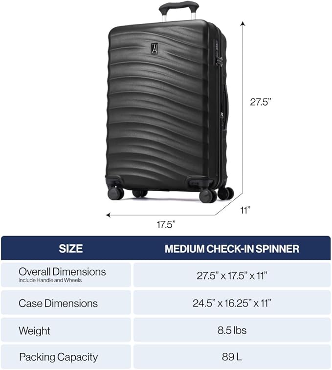 Travelpro Maxlite Air V2 Hardside Expandable Checked Luggage, 8 Spinner Wheels - Image 6