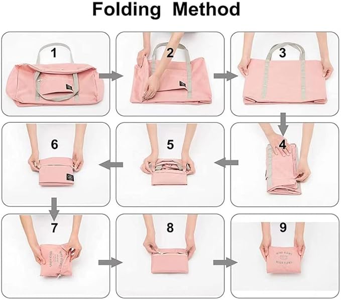 Foldable Travel Duffel Bag, For Spirit Airlines, Weekender Overnight Bag - Image 6