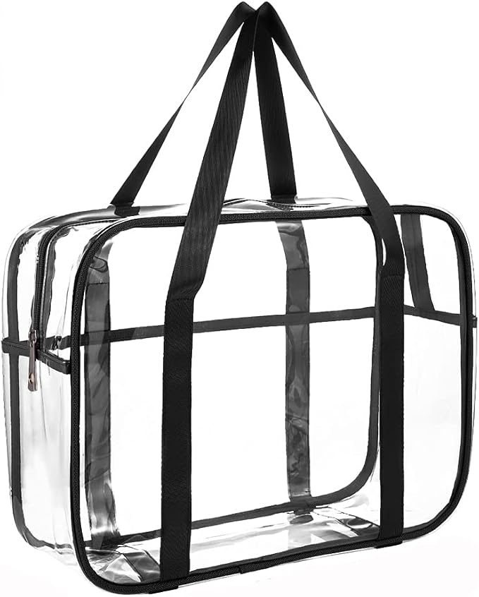 Clear Toiletry Bag Thick Transparent Cosmetic Bag Waterproof Makeup Artist - Image 8