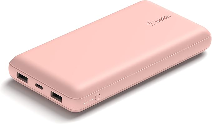 Belkin Portable Charger, USB C Power Bank 20000 mAh w/ 1xUSB-C Port & 2xUSB-A - Image 4