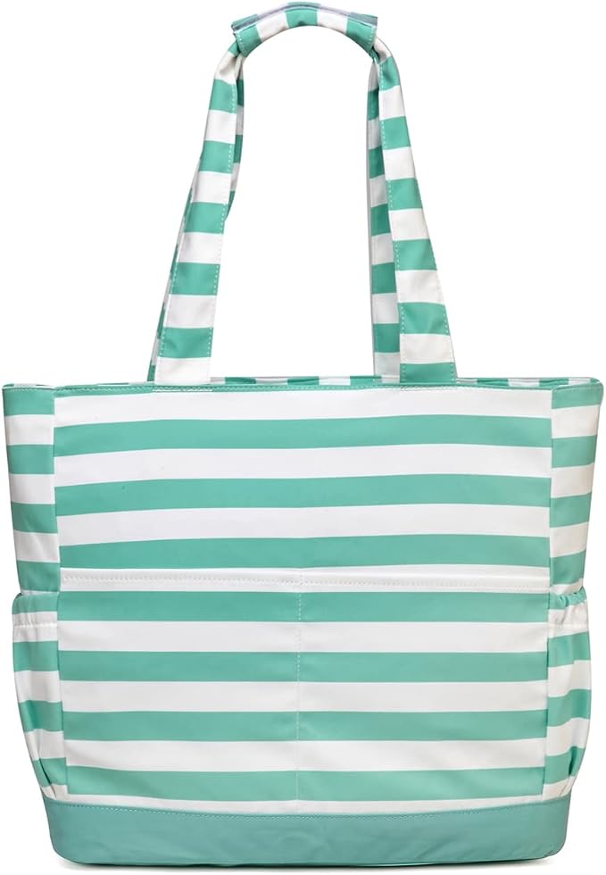 VASCHY Beach Bag for Women, Large Waterproof Sandproof Fold-able Packable Pool by Vaschy