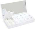 PORT X POLISH Designer Weekly Pill Box Organizer | Compact, Stylish 7-Day by PORTXPOLISH