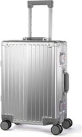UrbanExplorer All Aluminum Carry On Luggage 22x14x9 Airline Approved Heavy Duty by UrbanExplorer