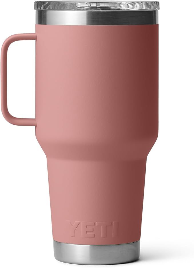 YETI Rambler 30 oz Travel Mug, Stainless Steel, Vacuum Insulated - Image 4