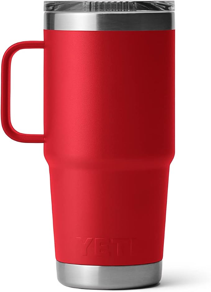 YETI Rambler 20 oz Travel Mug, Stainless Steel, Vacuum Insulated - Image 7